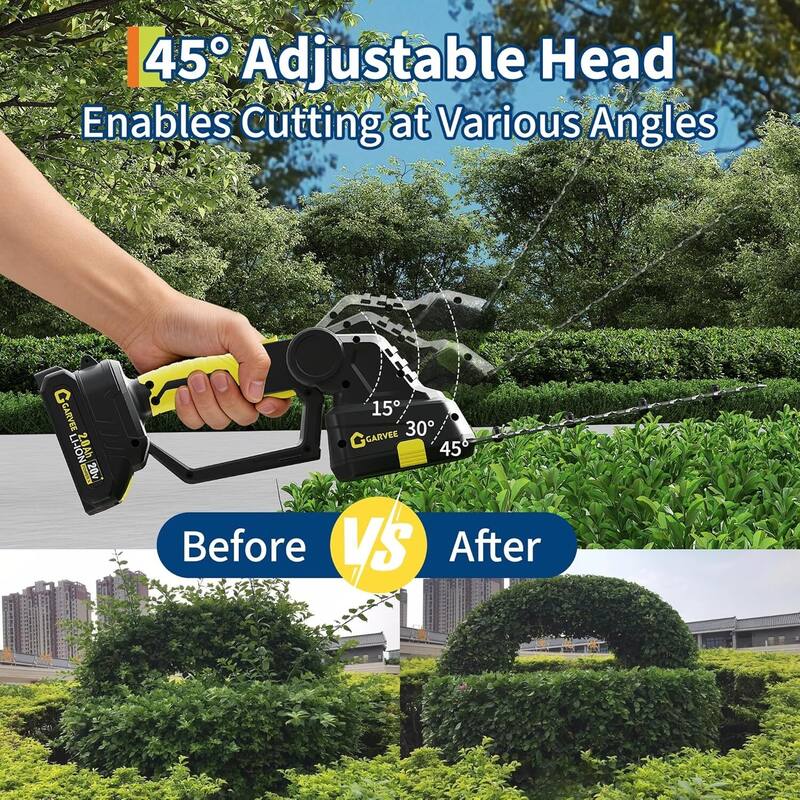 Cordless 2 in 1 Grass Shear Hedge Trimmer for Yards, Gardens, Lawn Care