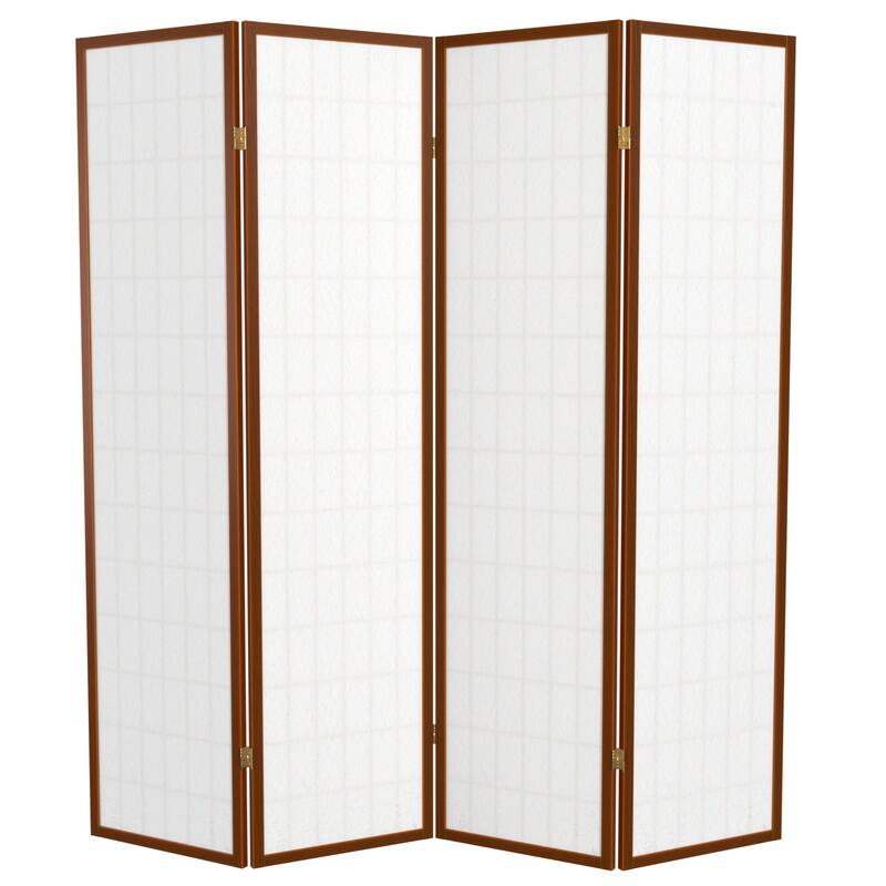 Wood and Rice Paper Windowpane Shoji Screen (China)