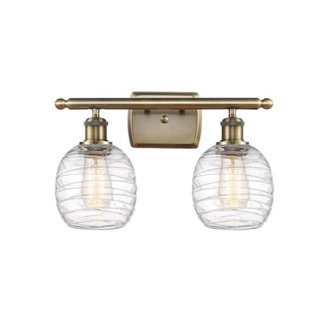 Innovations Lighting Belfast 2 Light 16" Bath Vanity Light