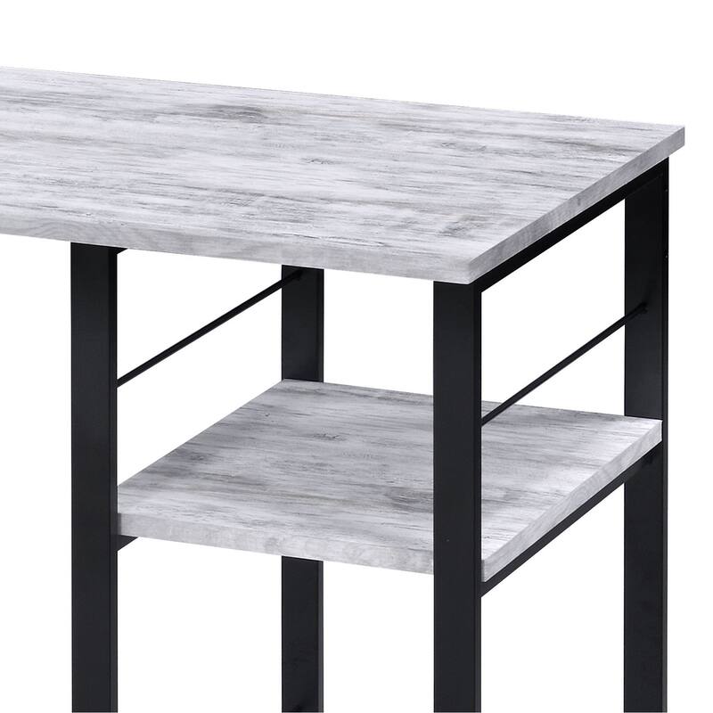 Krause 2-Shelf Rectangular Writing Desk