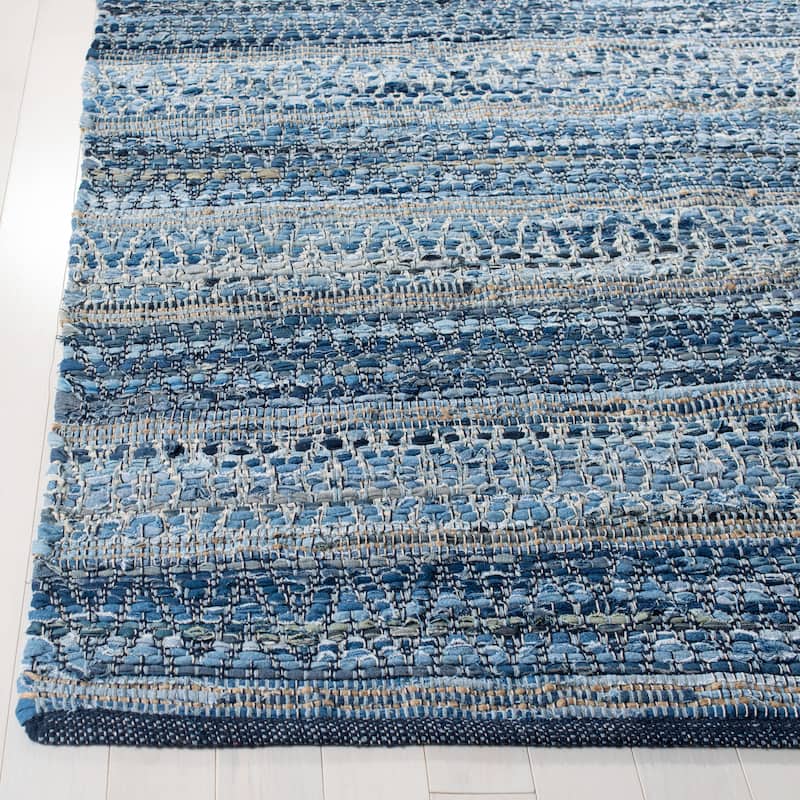 SAFAVIEH Handmade Montauk Heirloom Casual Geometric Cotton Rug