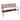 48 in. Malibu Tubular Steel Bench with Woven Polypropylene Caned Back