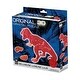 preview thumbnail 2 of 6, 3D Crystal Puzzle - T-Rex Red - 49 Pcs - N/A