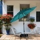preview thumbnail 42 of 58, 10ft Patio Market Umbrella with Double Airvent