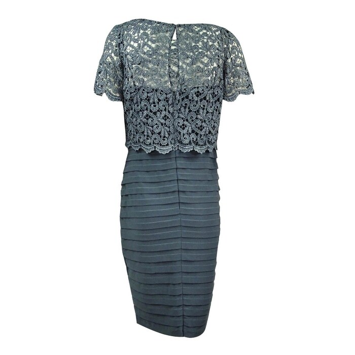 betsy and adam gathered jersey dress