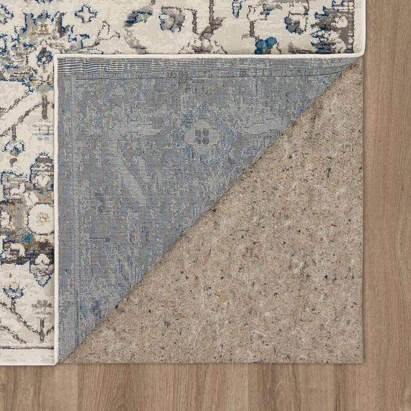 Mohawk Home Mizani Floral Ornamental Woven Area Rug