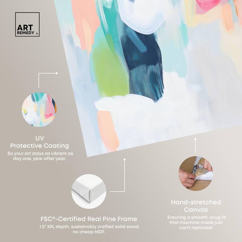 Layered Lush I Canvas by Art Remedy, Gallery Wrapped