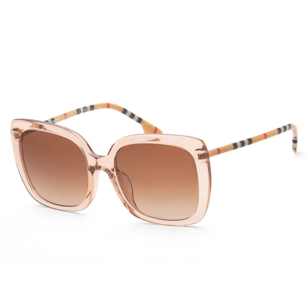 Burberry Women's 56mm Transparent Pink Sunglasses