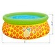 preview thumbnail 3 of 5, JLeisure 5' x 16.5" 3D Pineapple Inflatable Outdoor Kid Swimming Pool (2 Pack) - 26