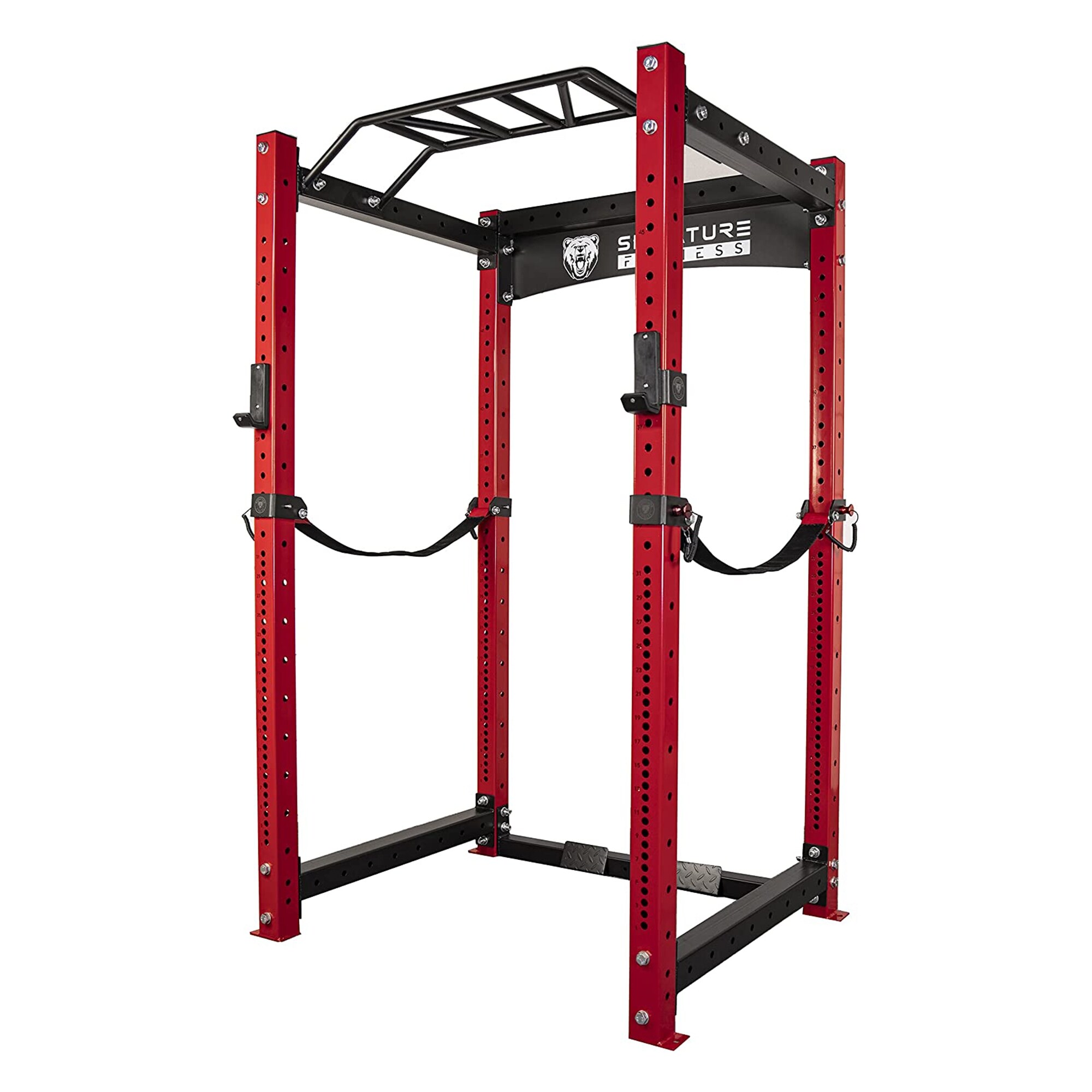 Power Cage Signature Fitness SF-3 – Cage à Squat 3x3 – Capacité 500 Lbs – Rack Musculation