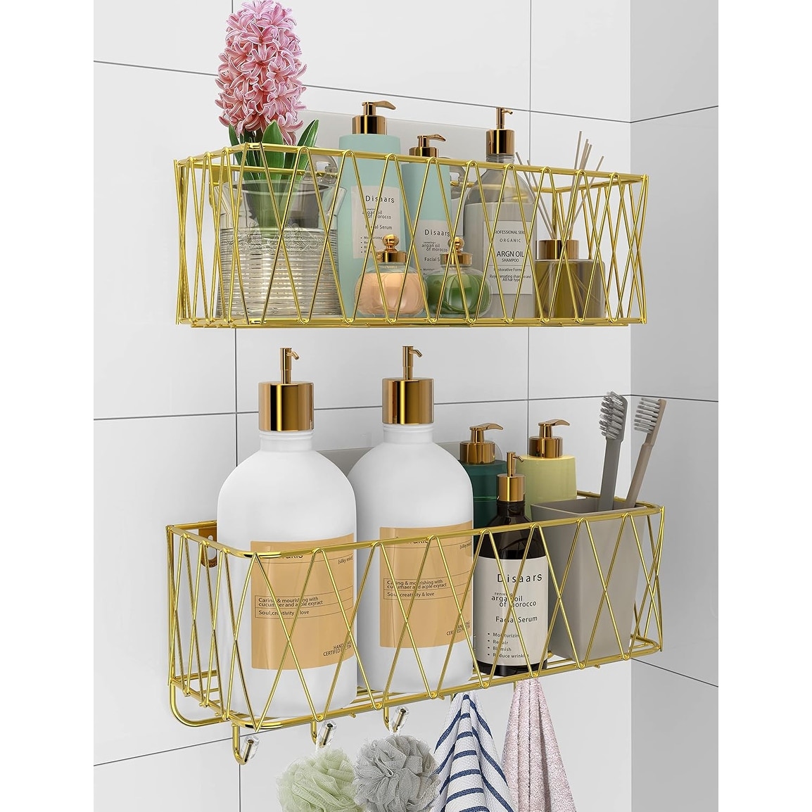 Gold Shower and Bath Caddies Bed Bath Beyond