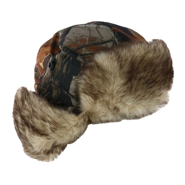 camo aviator hat