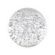 preview thumbnail 8 of 7, Bubble Glass Spheres - 4" - Clear - Set of 2
