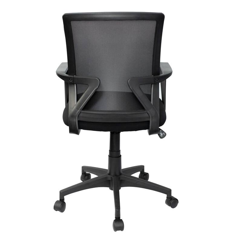 Techni Mobili Ergonomic Mesh Office Chair with Adjustable Height & Tilt - Economical Desk Chair with Lumbar Support