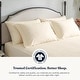 preview thumbnail 27 of 33, Delara 100% Organic Cotton Percale Weave Sheet, Flat Sheet, 400 Thread Count GOTS Certified