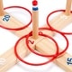 preview thumbnail 2 of 5, Ring Toss Game - 14.5 inches wide 6.25 inches tall