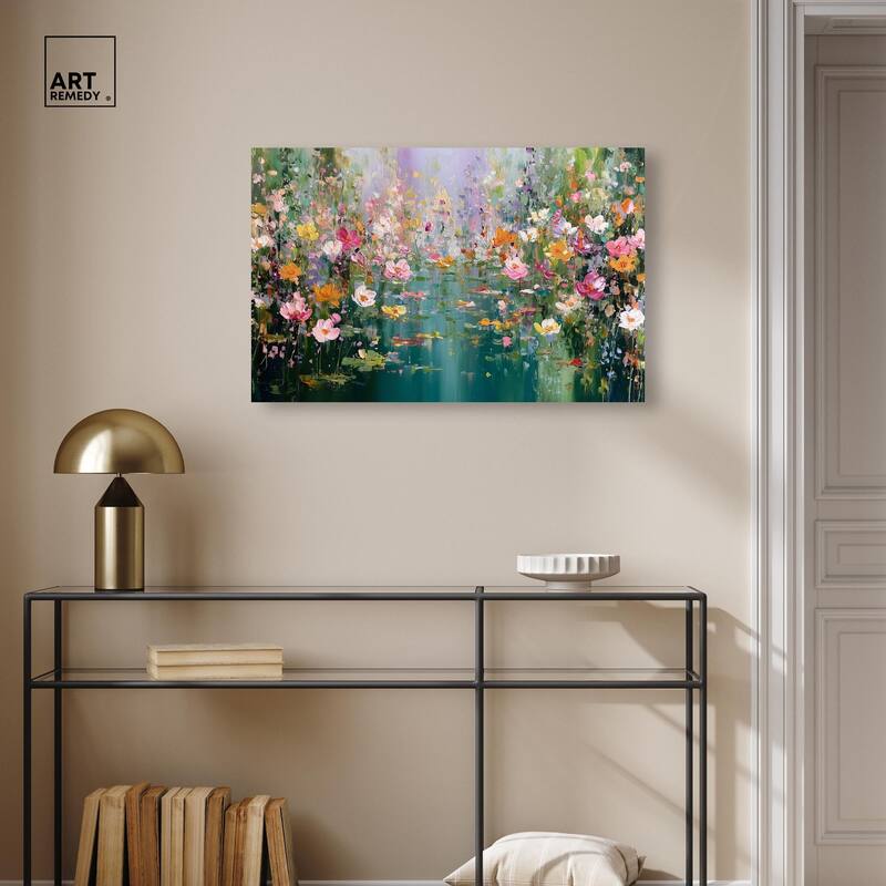 Picturesque Colors Canvas by Art Remedy, Gallery Wrapped
