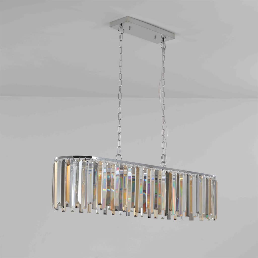 Transparent Crystal Ceiling Chandelier