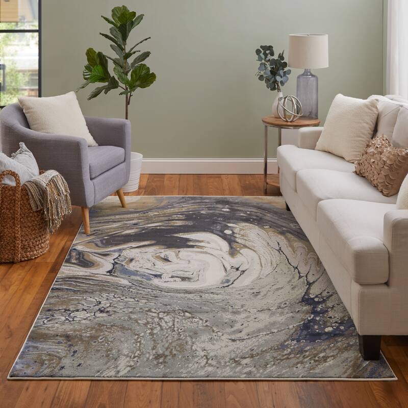 Mandana 39M1F Abstract Modern Area Rug