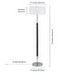 preview thumbnail 47 of 86, Simone 2-Light Floor Lamp with Fabric Shade