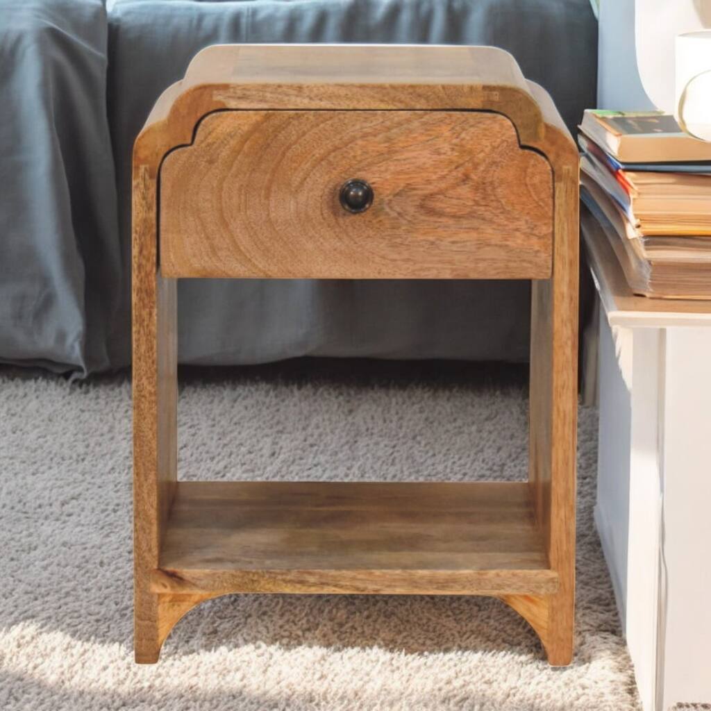 Newton Mini Oak-ish Nightstand