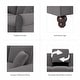 preview thumbnail 14 of 40, Hudson 73W Sofa by Bush Furniture