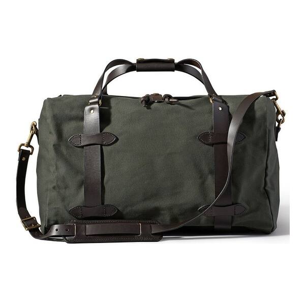Shop Filson Medium Rugged Twill Duffle Bag Otter Green 20 X 12 X 13 Overstock 30842100