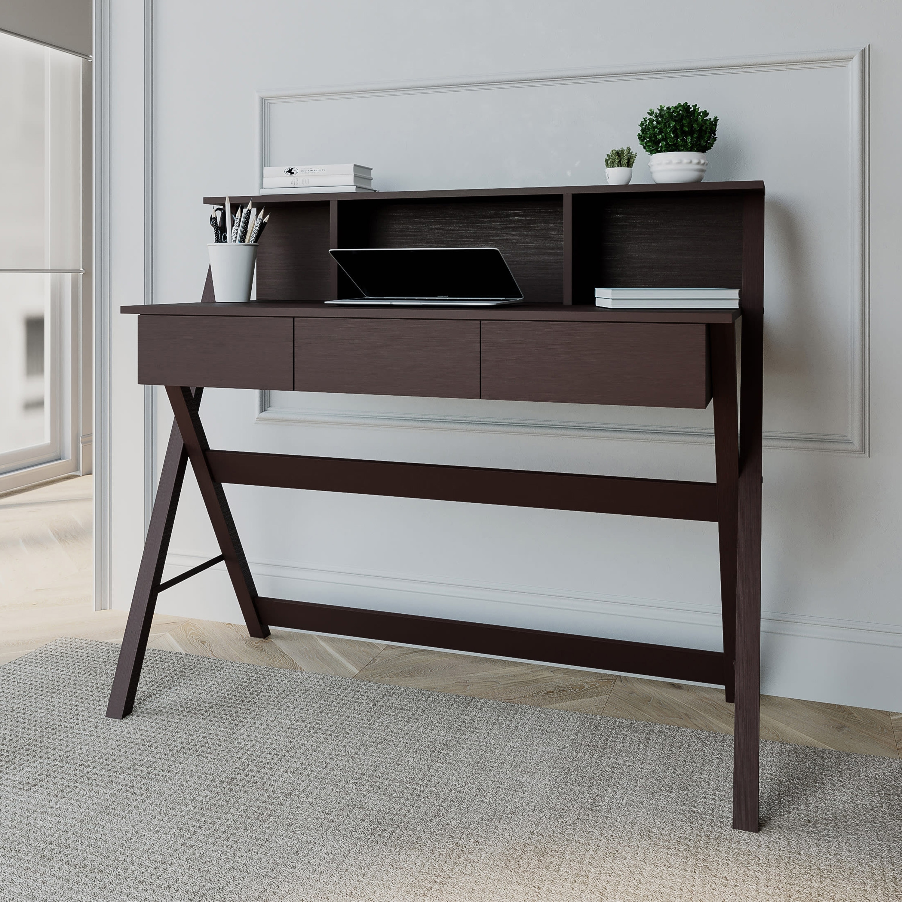 Techni mobili trendy writing clearance desk with drawer