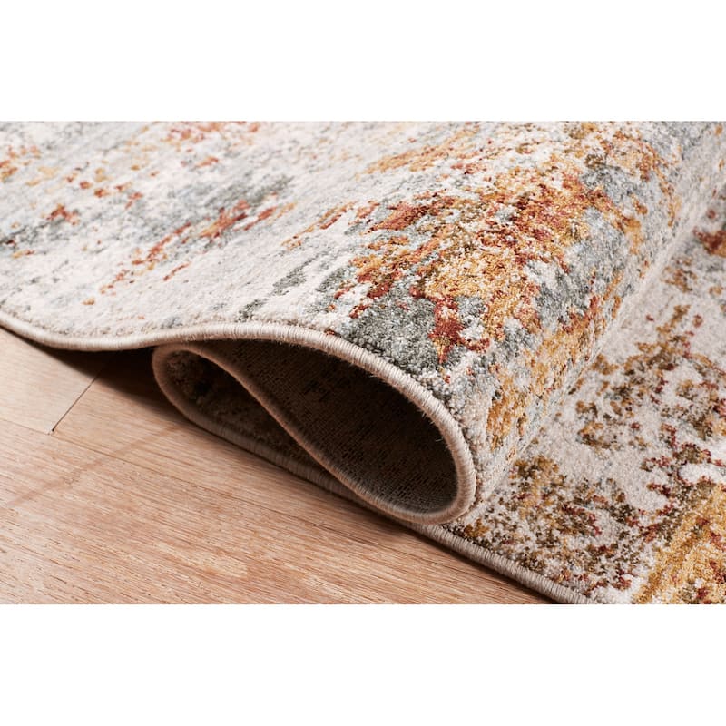 Terra by Obeetee Impressions Landscape Multi Rug