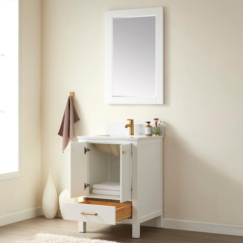 Miseno MV785024 Shannon 24" Free Standing Single Basin Vanity Set with