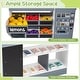 preview thumbnail 9 of 30, Costway Kids Grocery Store Playset Wooden Pretend Play Supermarket - See Details