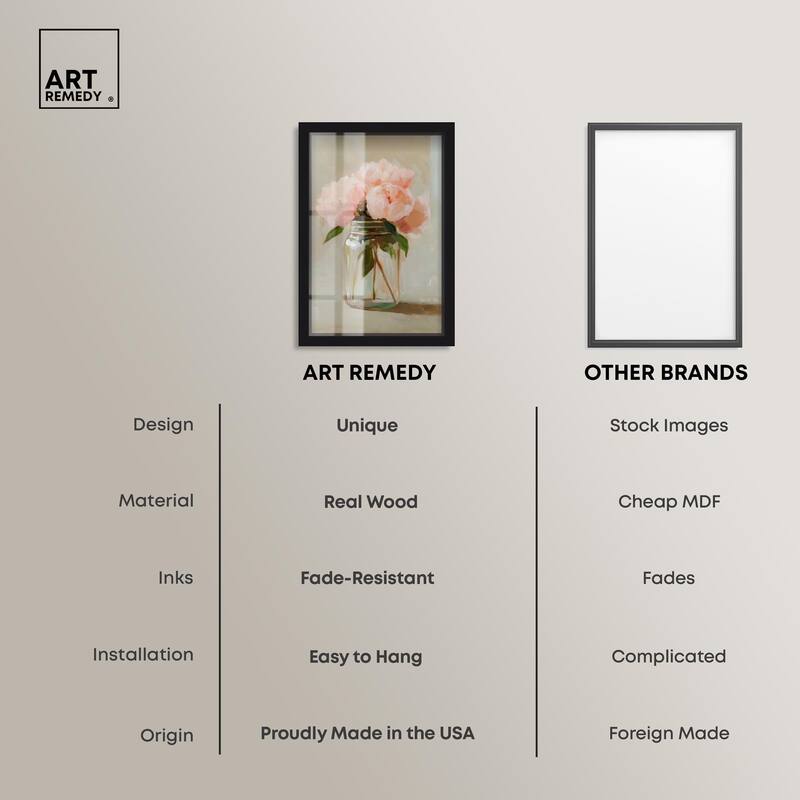 Jar of Petals Shadowbox by Art Remedy