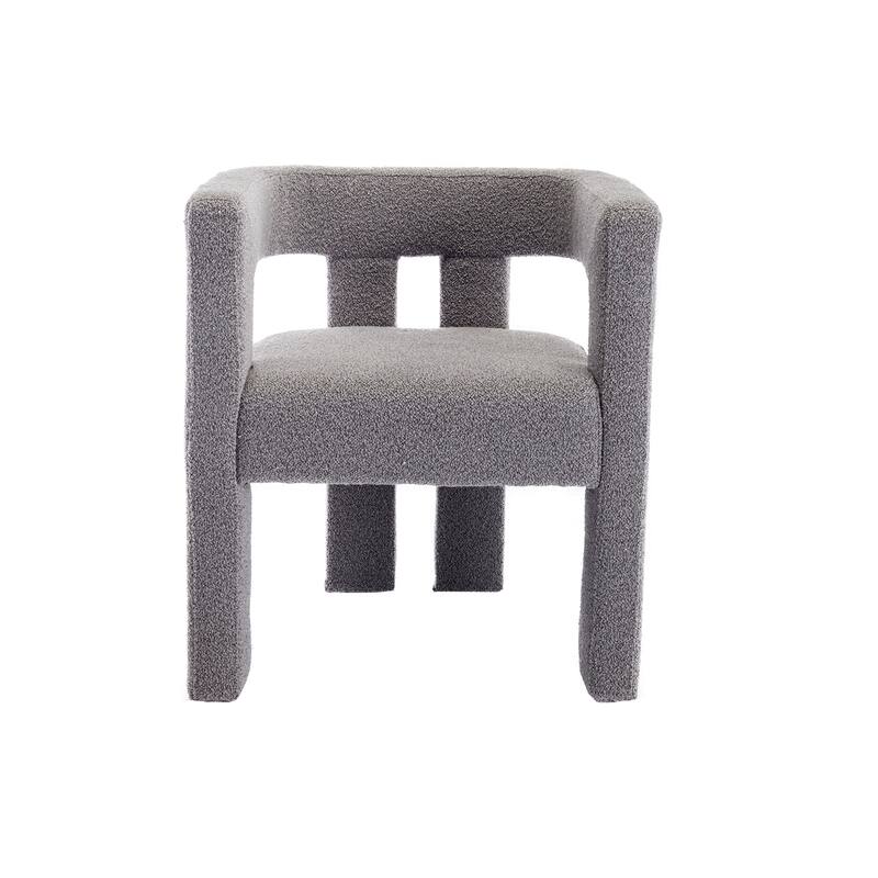 Fabric Upholstered Accent Dining Chair for Kitchen 2PCS