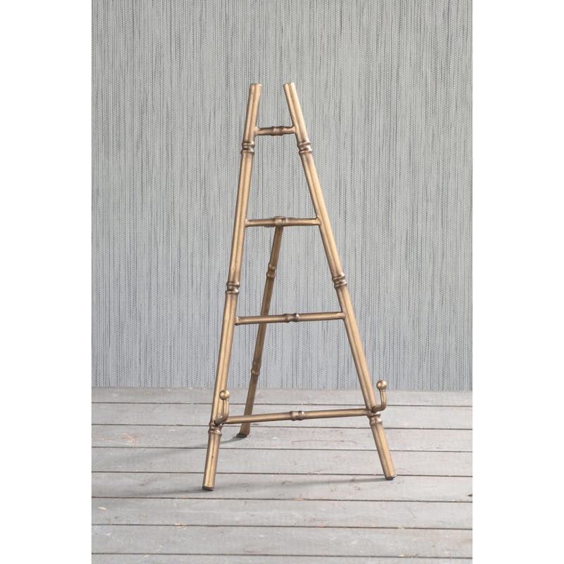 Tabletop Metal Bamboo Style Easel - 13"