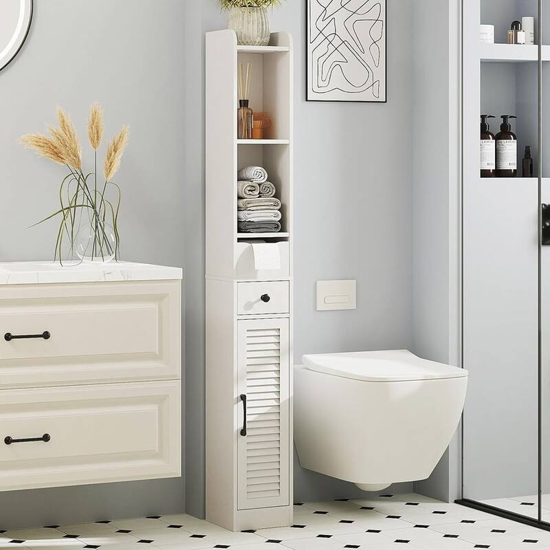 Bathroom Storage Tall Slim Bathroom Bed Bath