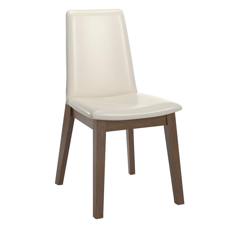 Harstad 47" Wood Finish Fixed Top Round Dining Set by iNSPIRE Q Modern