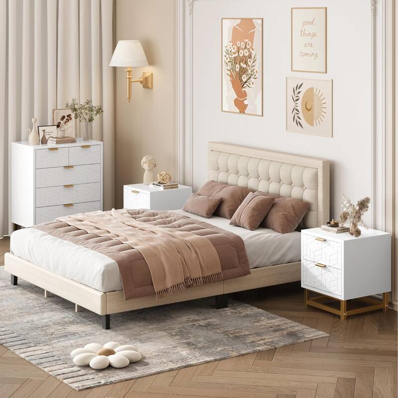 5 Drawer Dresser For Bedroom With Modern Style