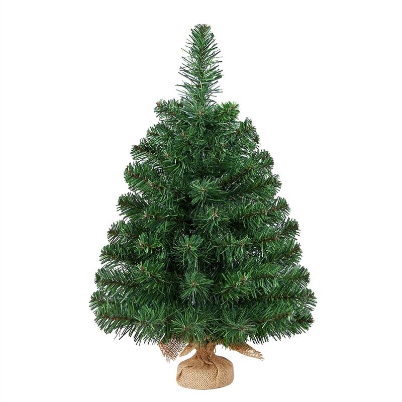 Yaheetech Artificial Tree with Green Leaves Tabletop Artificial Plant