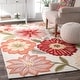 preview thumbnail 1 of 2, Nuloom Hand Tufted Palm Springs Area Rug 6' x 9' - Pink