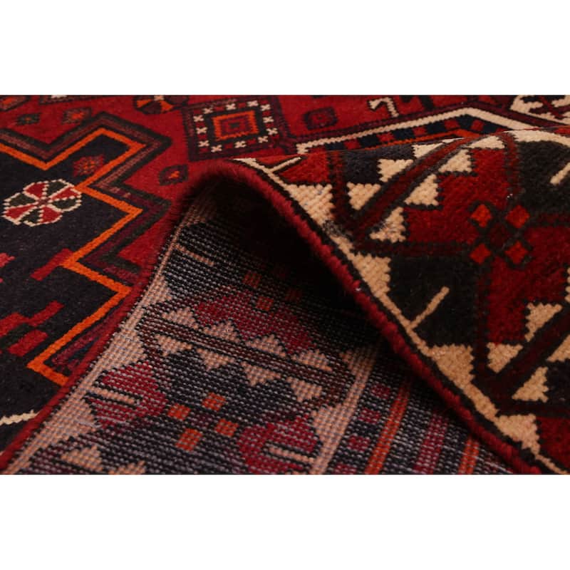 ECARPETGALLERY Hand-knotted Konya Anatolian Red Wool Rug - 4'9 x 6'0