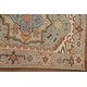 preview thumbnail 13 of 18, Geometric Heriz Serapi Oriental Runner Rug Handmade Wool Carpet - 2'7" x 9'10"