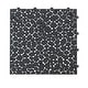 preview thumbnail 13 of 37, 12 x 12 Inch Interlocking Deck Tiles,Bathroom Shower Balcony Porch Weight Capacity Upto 440 LBS,Pebble Stone Pattern Pack of 12