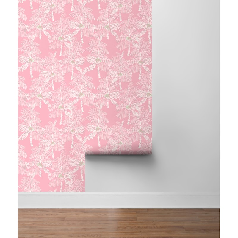 NextWall Palm Beach Peel and Stick Wallpaper