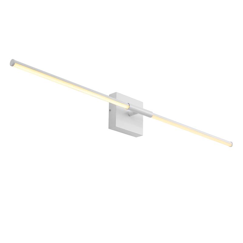 28" Dimmable Integrated LED Metal Wall Sconce, by JONATHAN Y