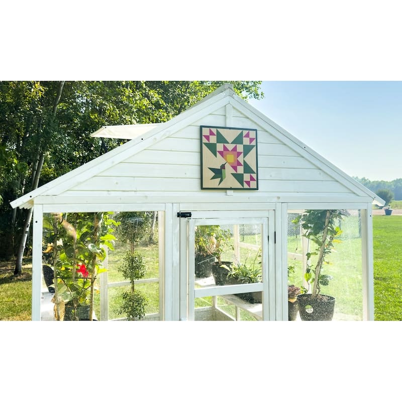 Zylina Greenhouse & Garden Art - Hummingbird Quilt