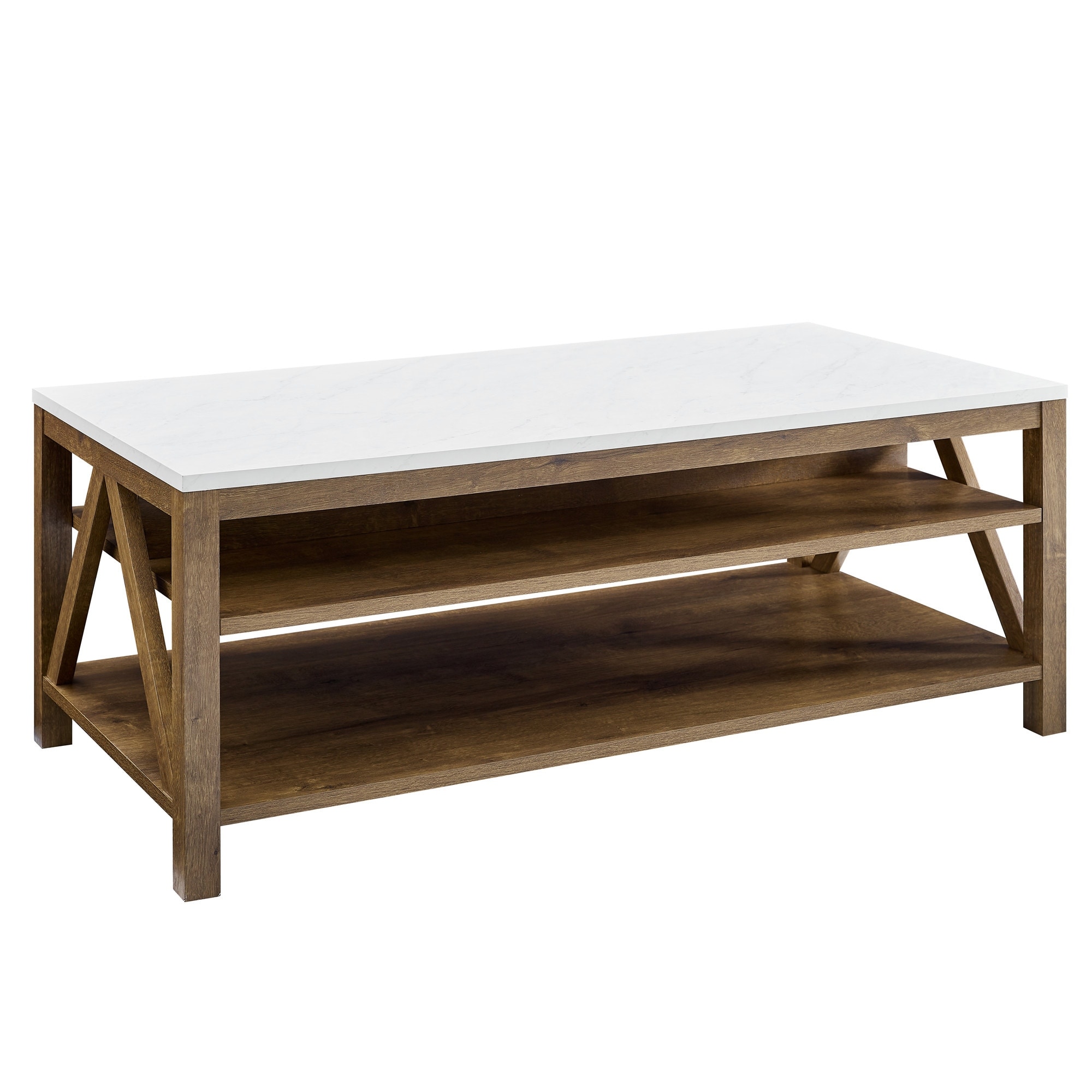 The Gray Barn Paradise Hill A Frame Coffee Table Overstock 31640798