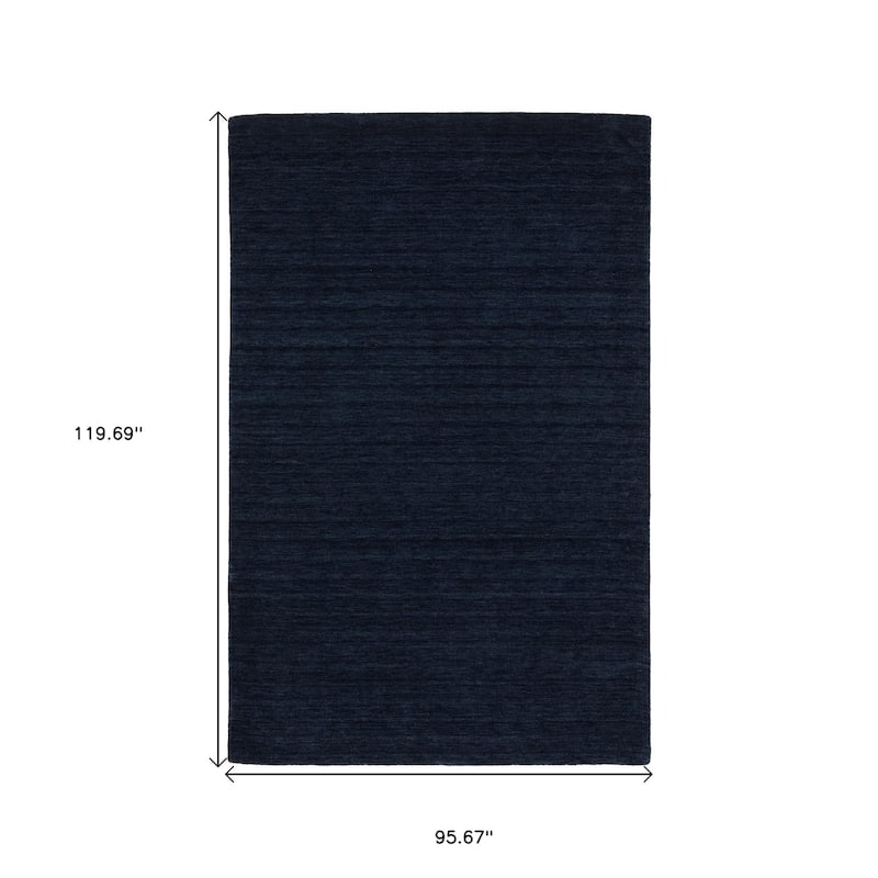 HomeRoots Solid Color Casual Rectangle Area Rug