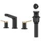 Option Spot Free Brushed Brass / Matte Black