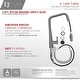 preview thumbnail 10 of 39, STYLISH Kitchen Sink Faucet Single Handle Pull Down Dual Mode Lead Free - Faucet Height: 17" | Spout Height: 9 1/2"