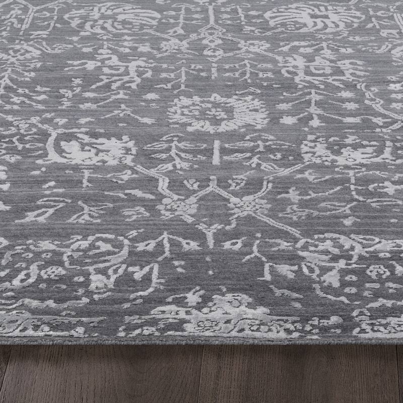Ben Soleimani Abra New Zealand Wool and Viscose Hand-Knotted Rug